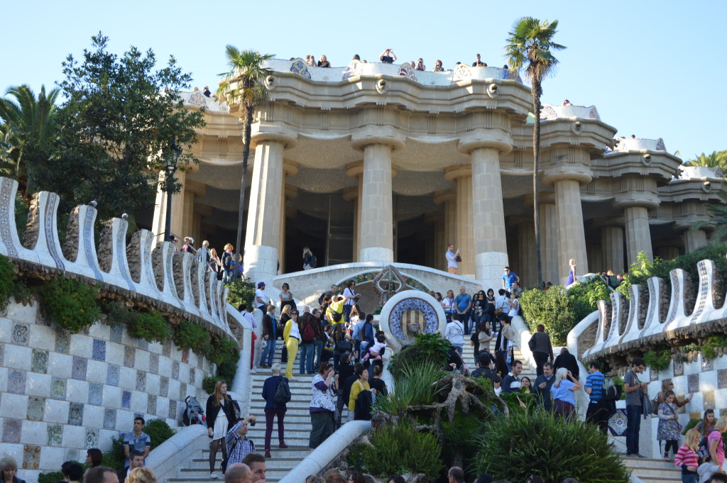 Park Guell Monumental zone entrance
