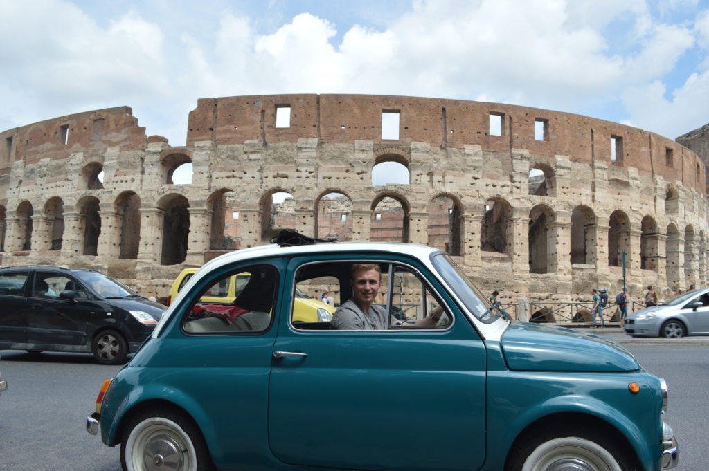 Fiat 500 Tour Colosseum